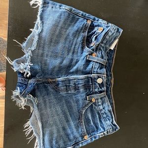 Levi’s denim shorts
